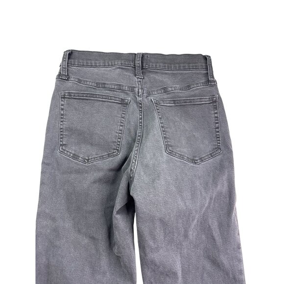 J. Crew Womens Toothpick Dark Gray Skinny Jeans Size 27 Button Fly - Picture 5 of 9